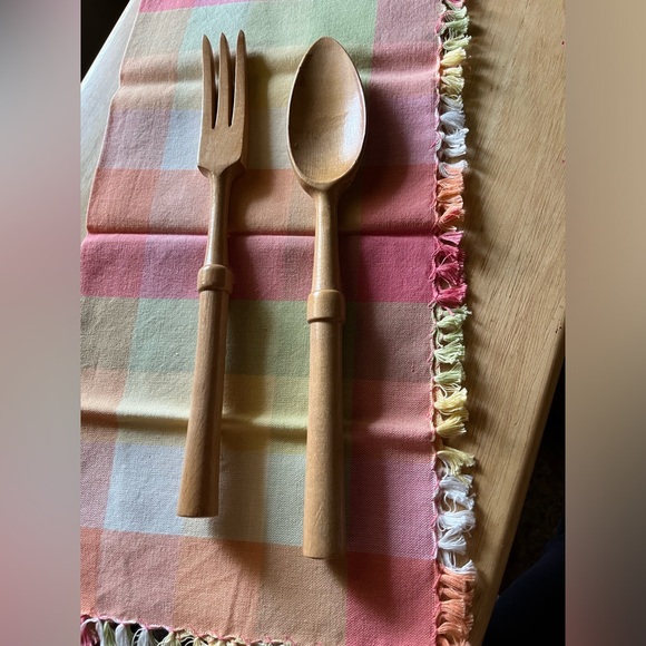 Vintage MCM wooden utensils - Picture 6 of 6